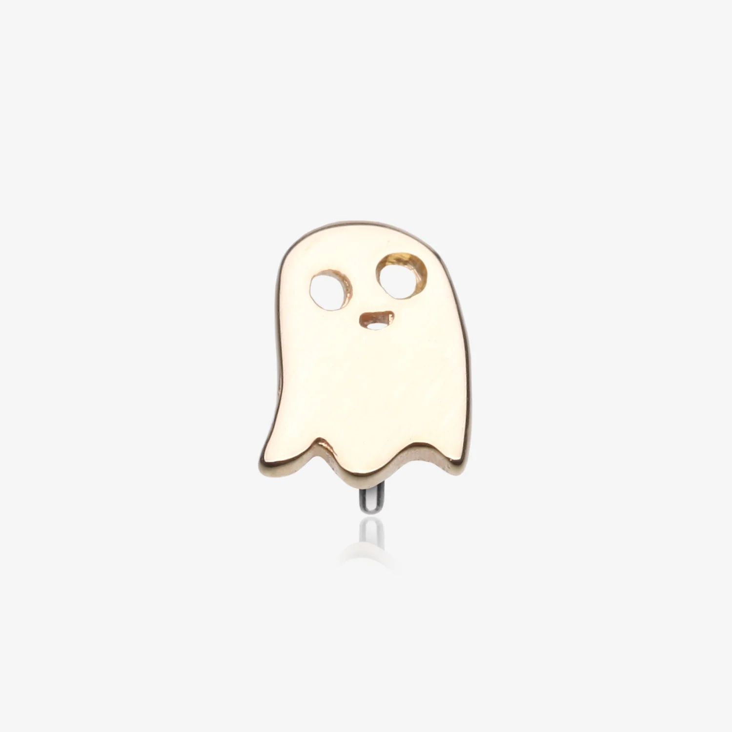 14 Karat Gold OneFit Threadless Adorable Lil Ghost Top Part