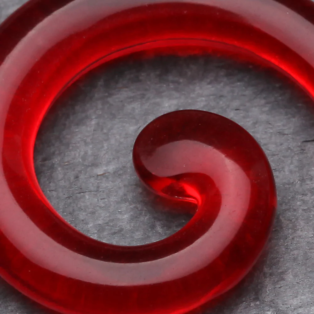 A Pair of Claw Hook Acrylic Ear Gauge Taper Hanger - Image 3