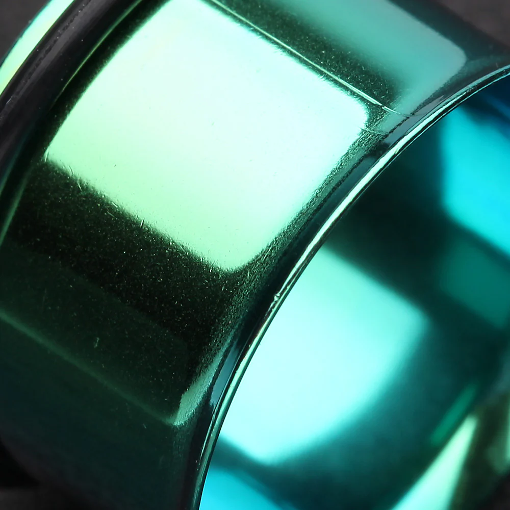 A Pair of Colorline Single Flared Ear Gauge Tunnel Plug - Image 5