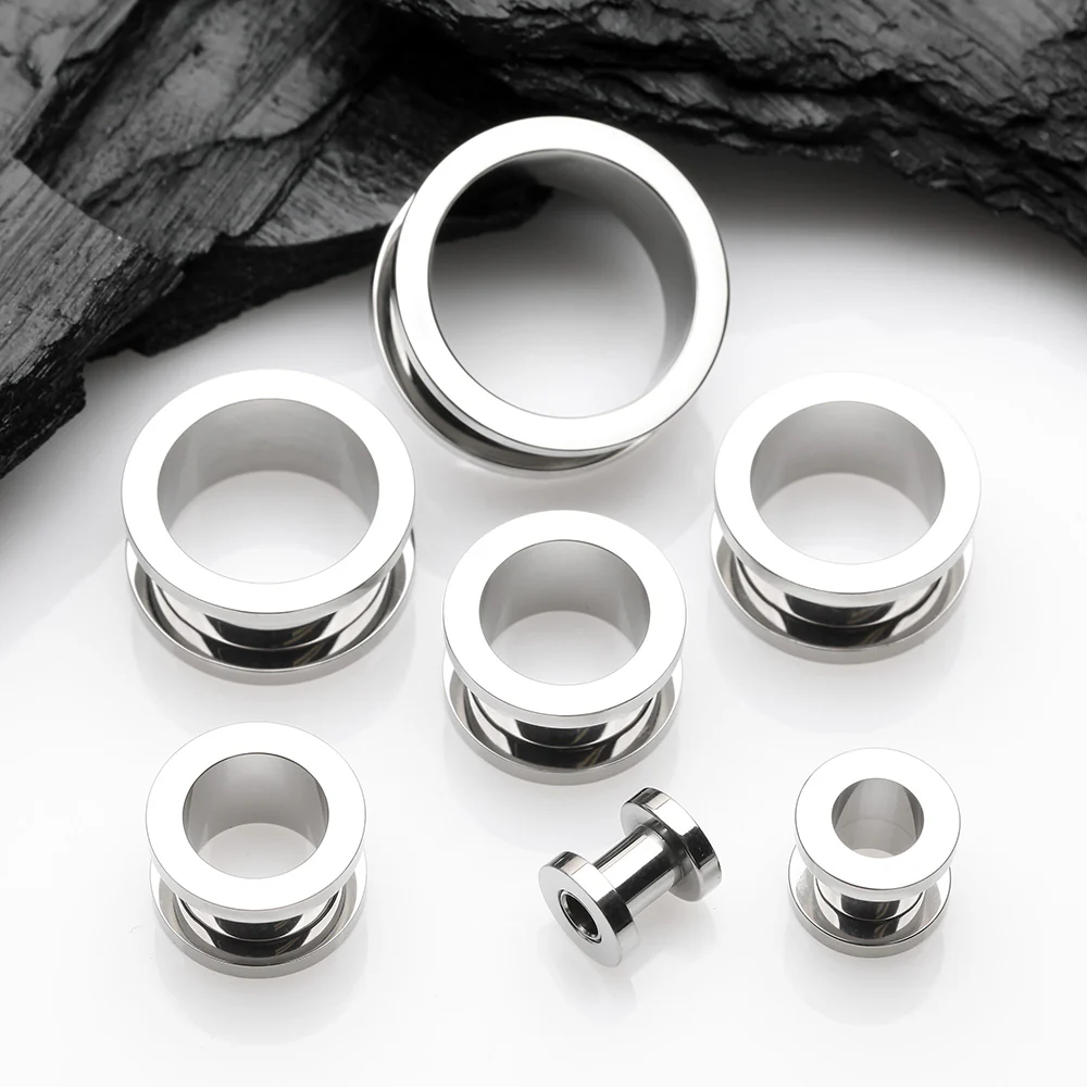 A Pair of Implant Grade Titanium Screw-Fit Tunnel Plug - Image 3