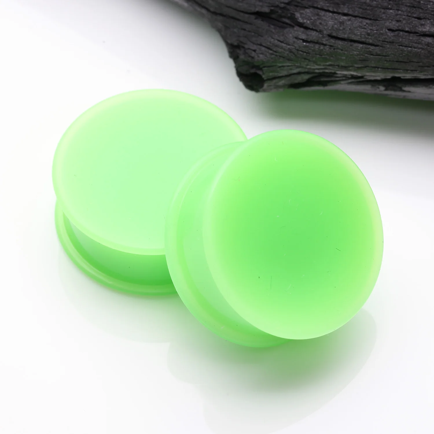 A Pair Of Soft Silicone Double Flared Plug - Image 2