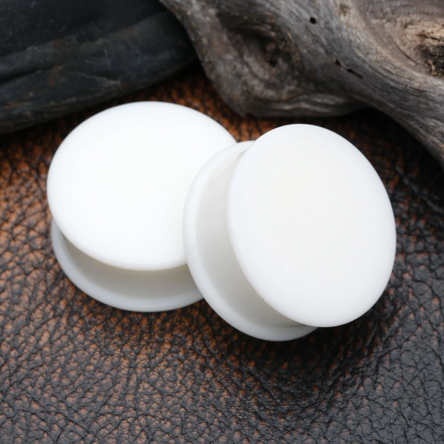 A Pair Of Soft Silicone Double Flared Plug - Image 2