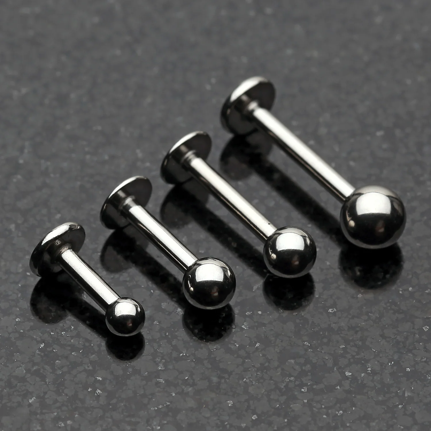 Basic Steel Ball Top Labret - Image 2