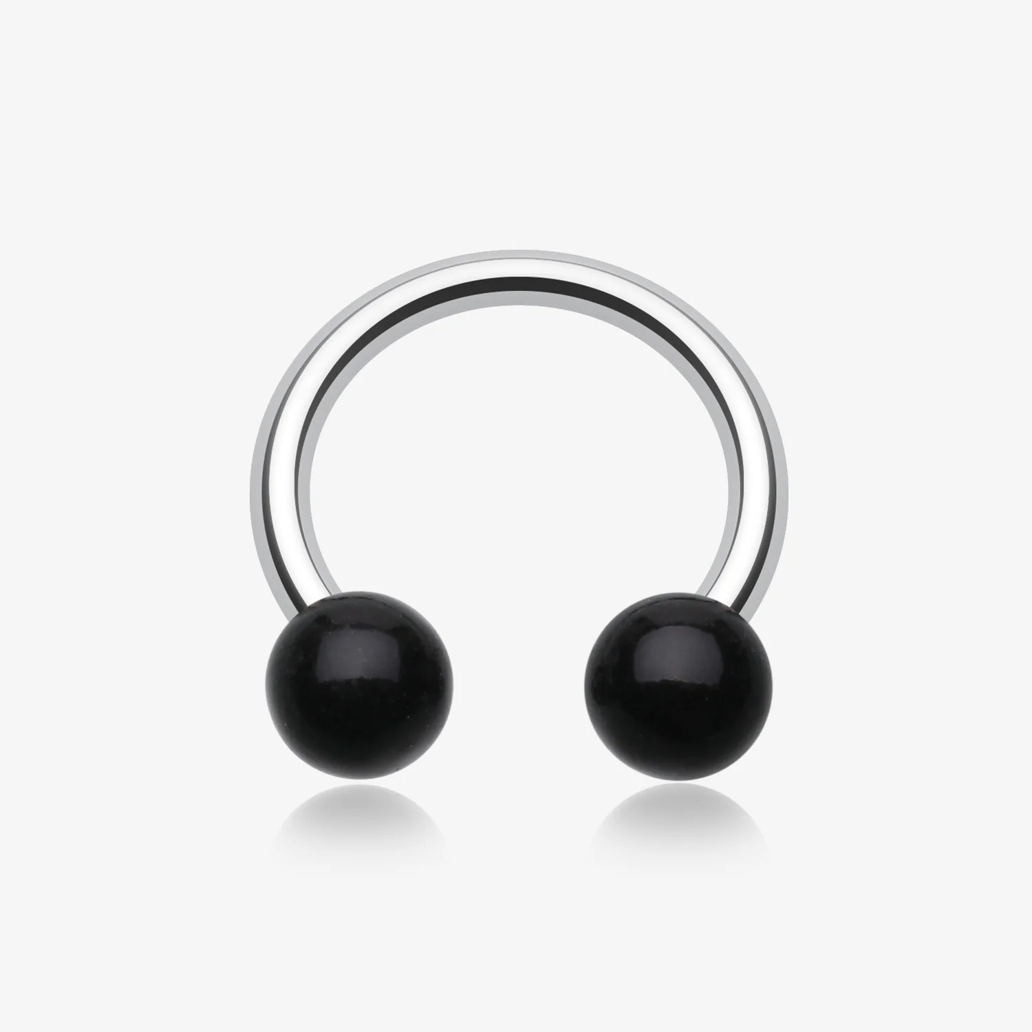 Basic UV Acrylic Horseshoe Circular Barbell