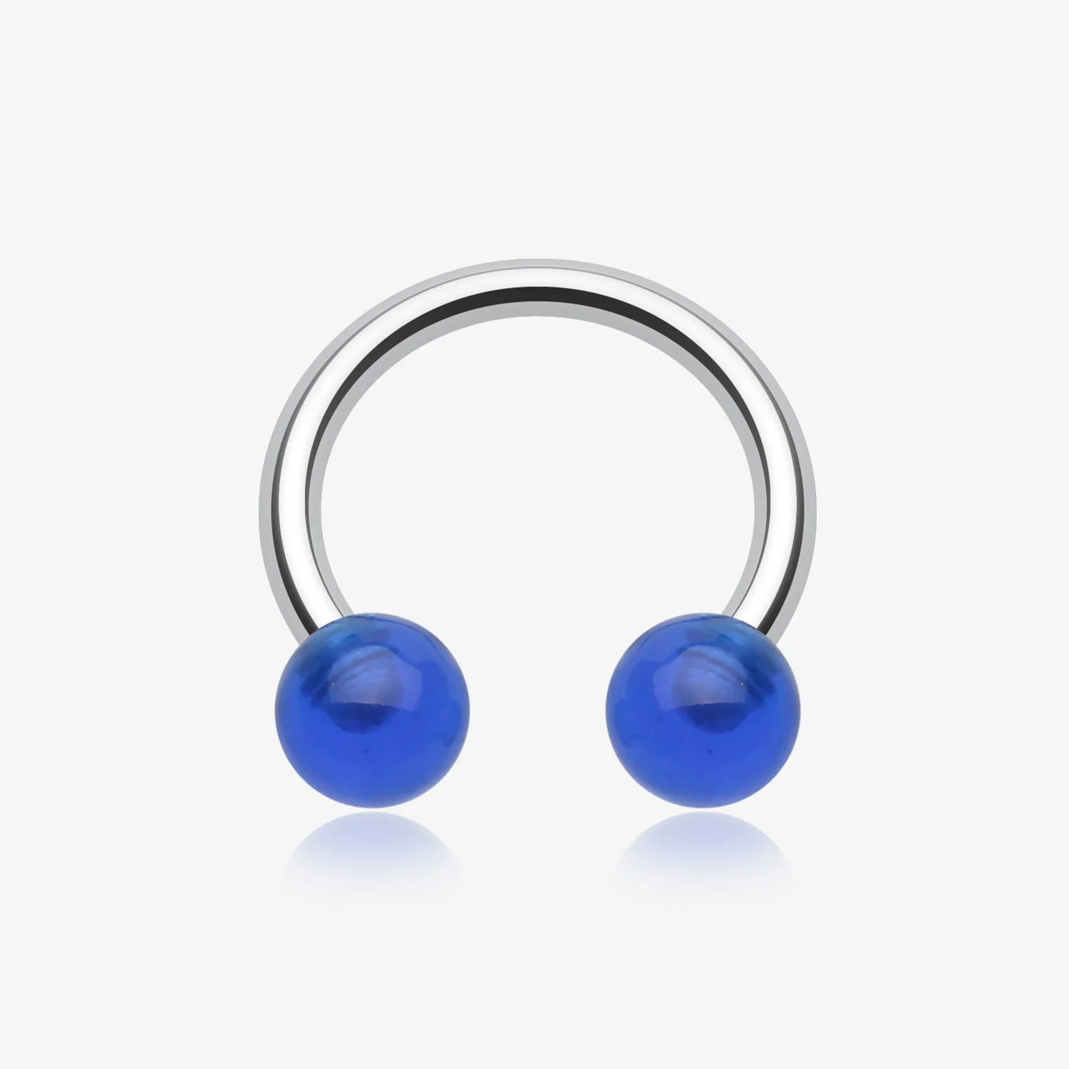 Basic UV Acrylic Horseshoe Circular Barbell