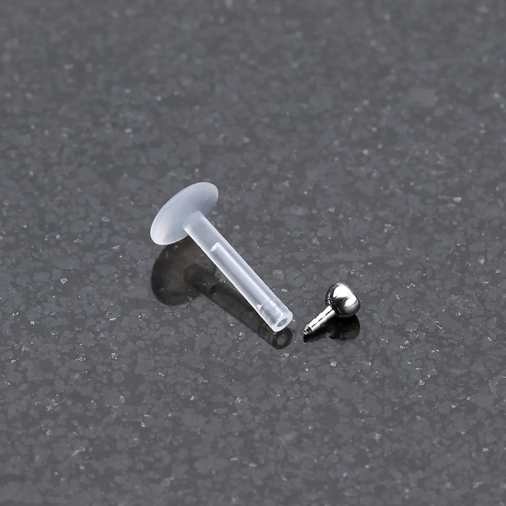 Bio-Flex Gem Ball Push-Fit Labret - Image 3