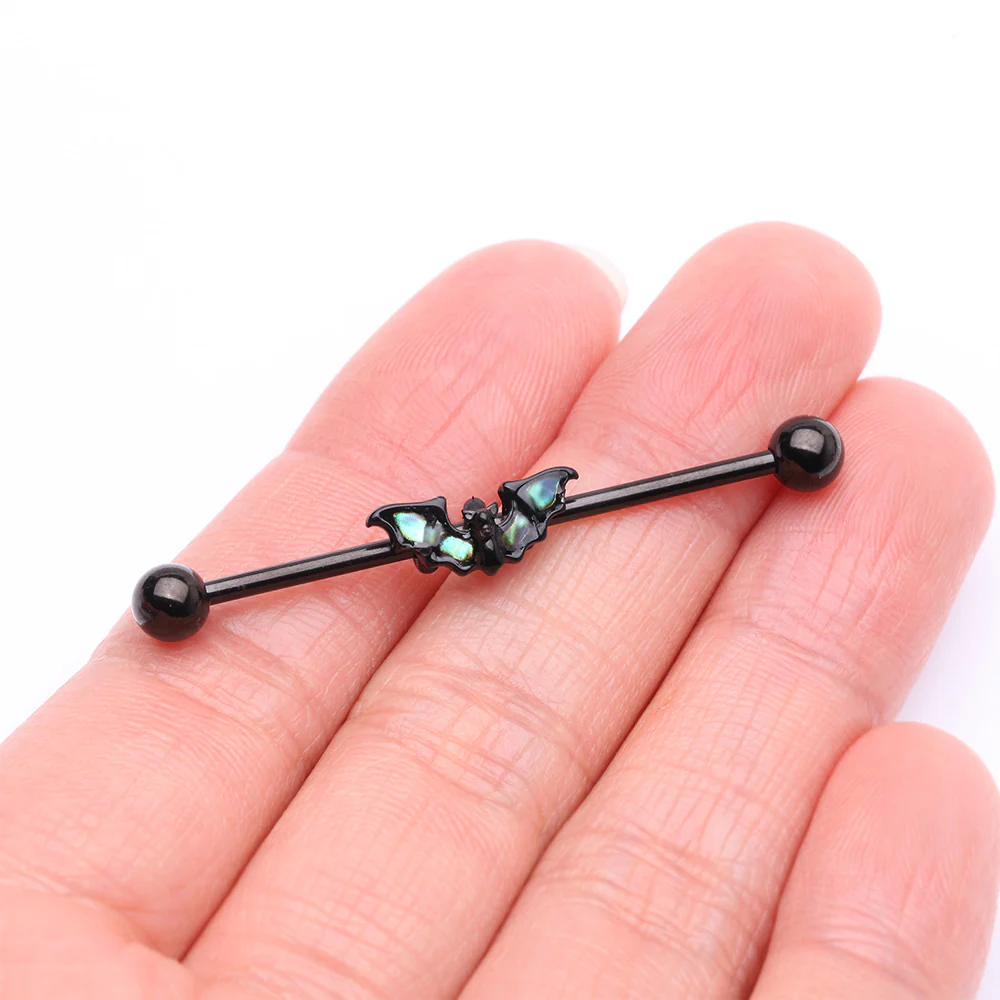 Blackline Abalone Night Bat Steel Industrial Barbell - Image 3