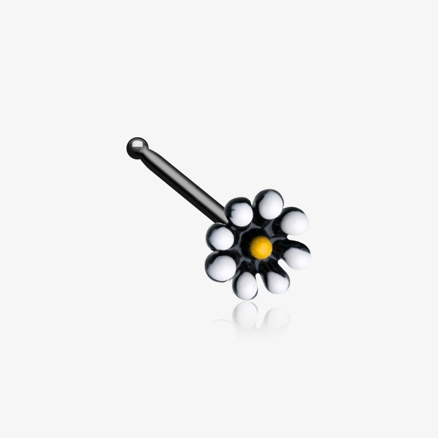 Blackline Dainty Adorable Daisy Nose Stud Ring