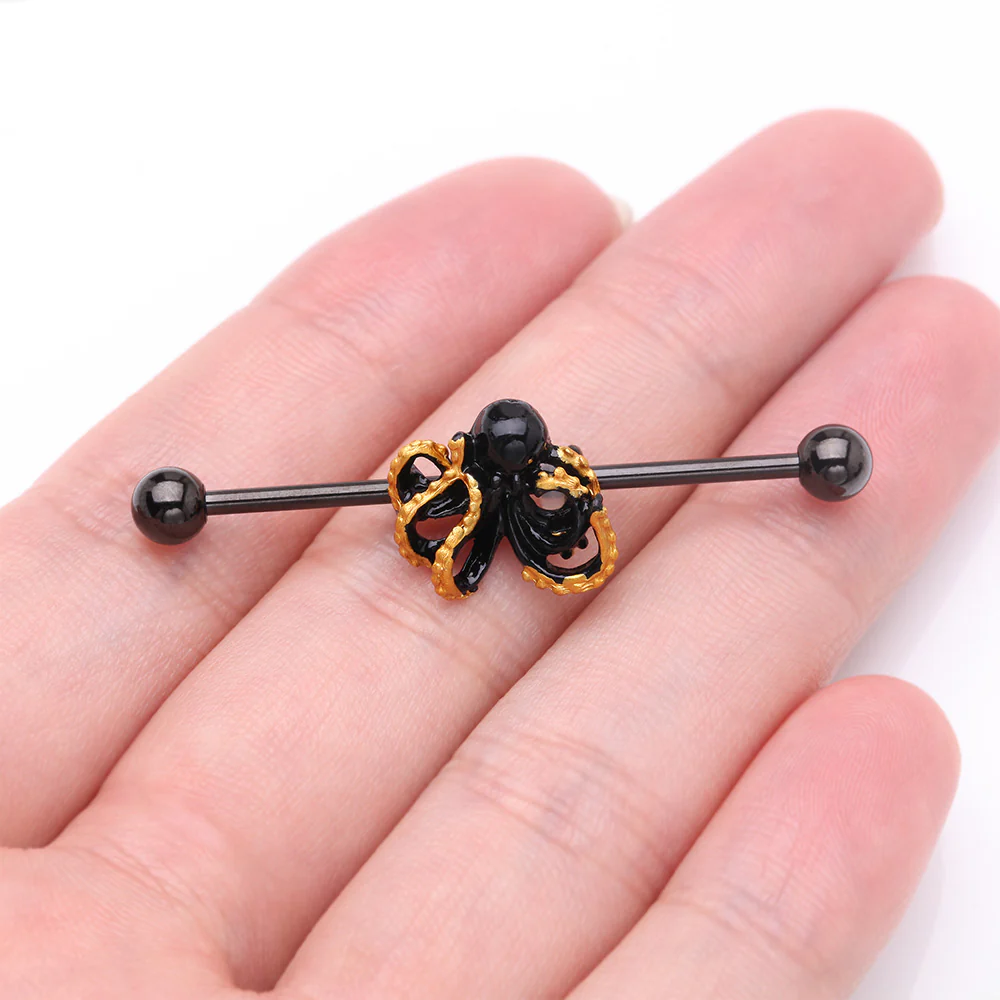 Blackline Kraken Sea Monster Industrial Barbell - Image 3