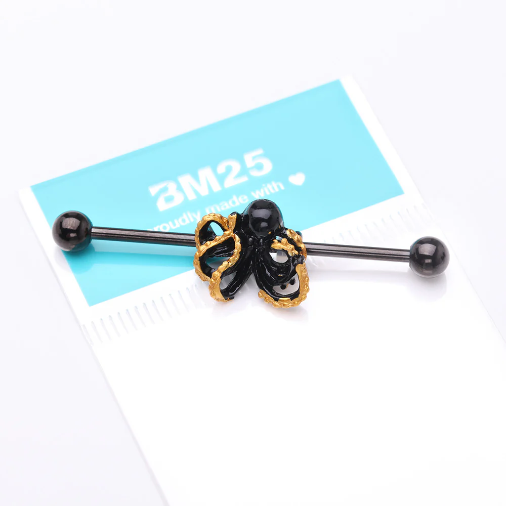 Blackline Kraken Sea Monster Industrial Barbell - Image 4