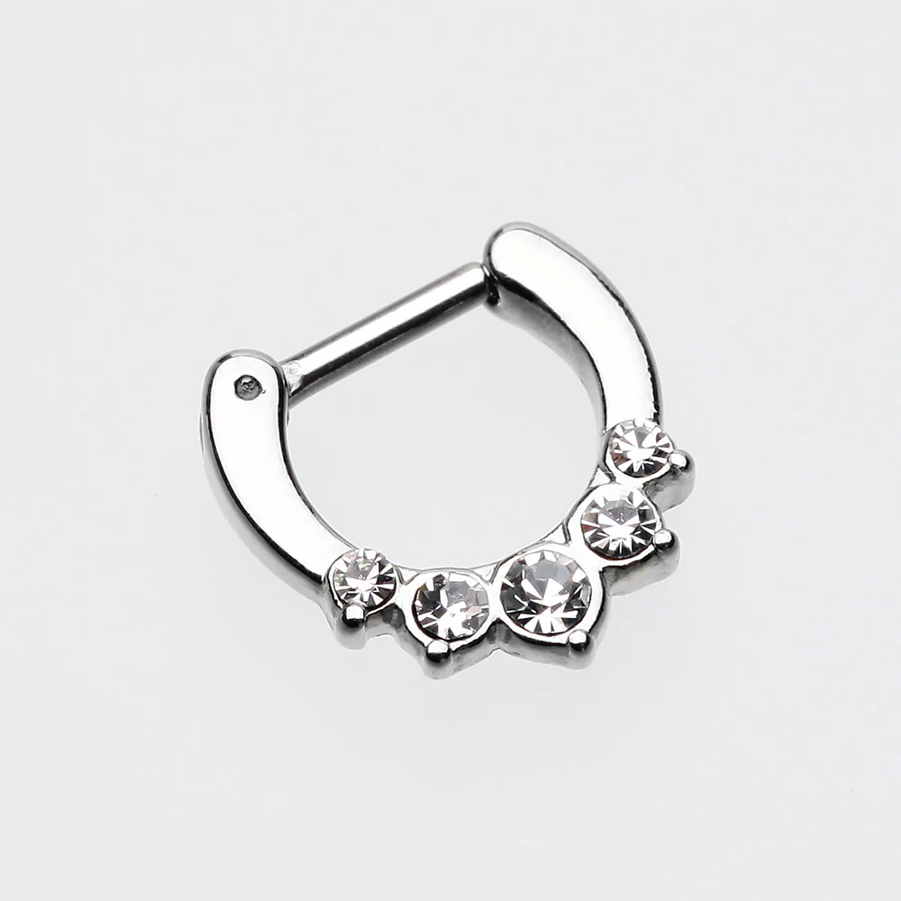 Classic Multi-Gem Precia Septum Clicker - Image 3