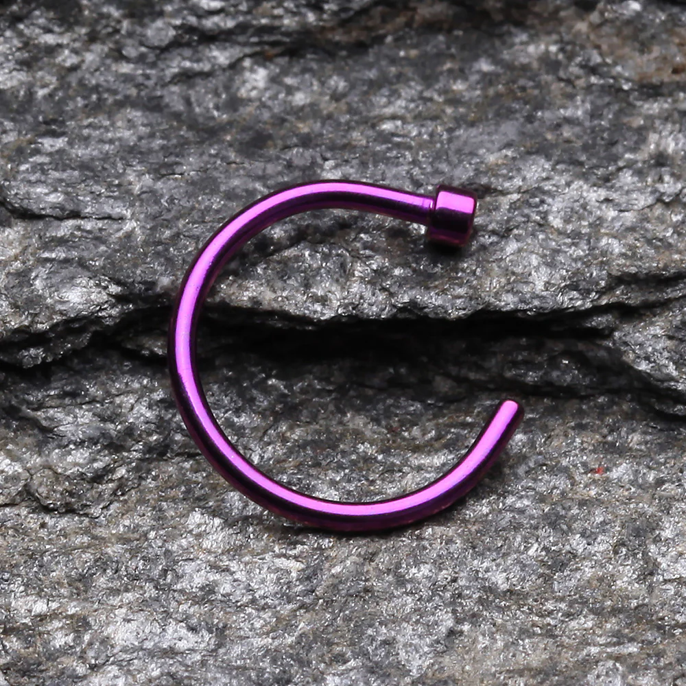 Colorline Basic Nose Hoop Ring - Image 3