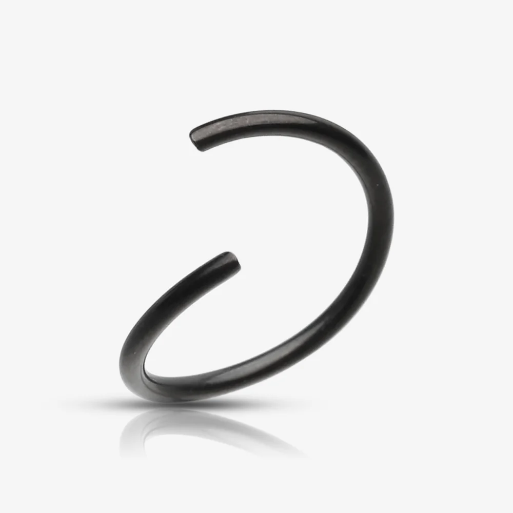 Blackline Basic Steel Bendable Hoop Ring - Image 3