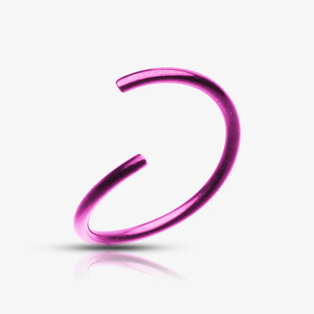 Colorline Basic Steel Bendable Hoop Ring - Image 3