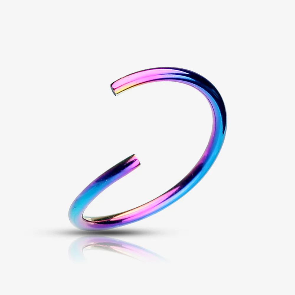 Colorline Basic Steel Bendable Hoop Ring - Image 3