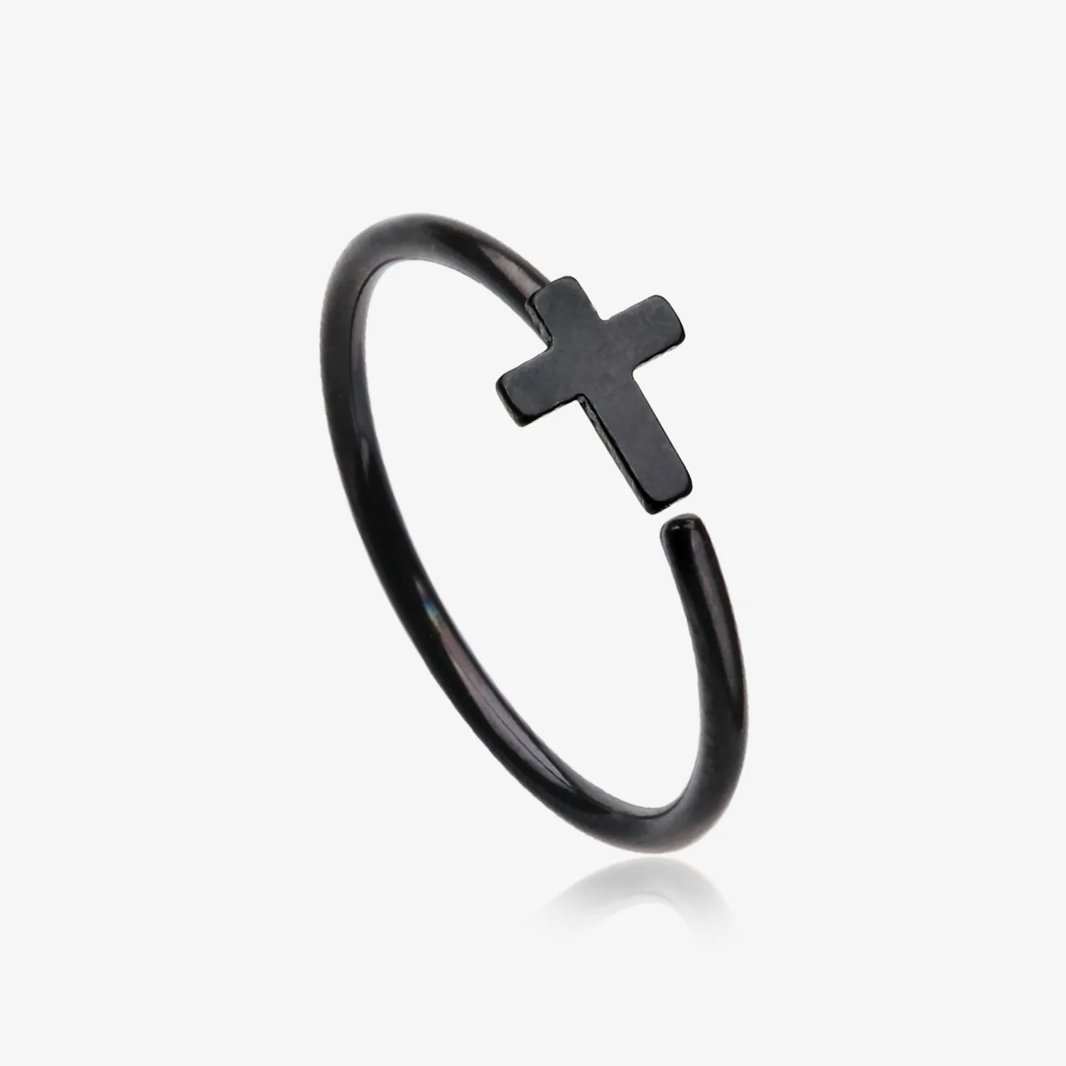 Colorline Cross Bendable Hoop Ring