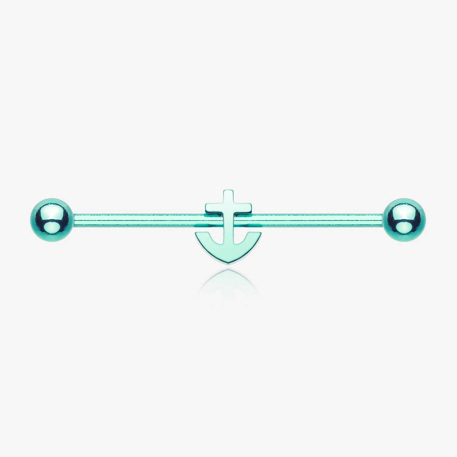Colorline Dainty Anchor Industrial Barbell