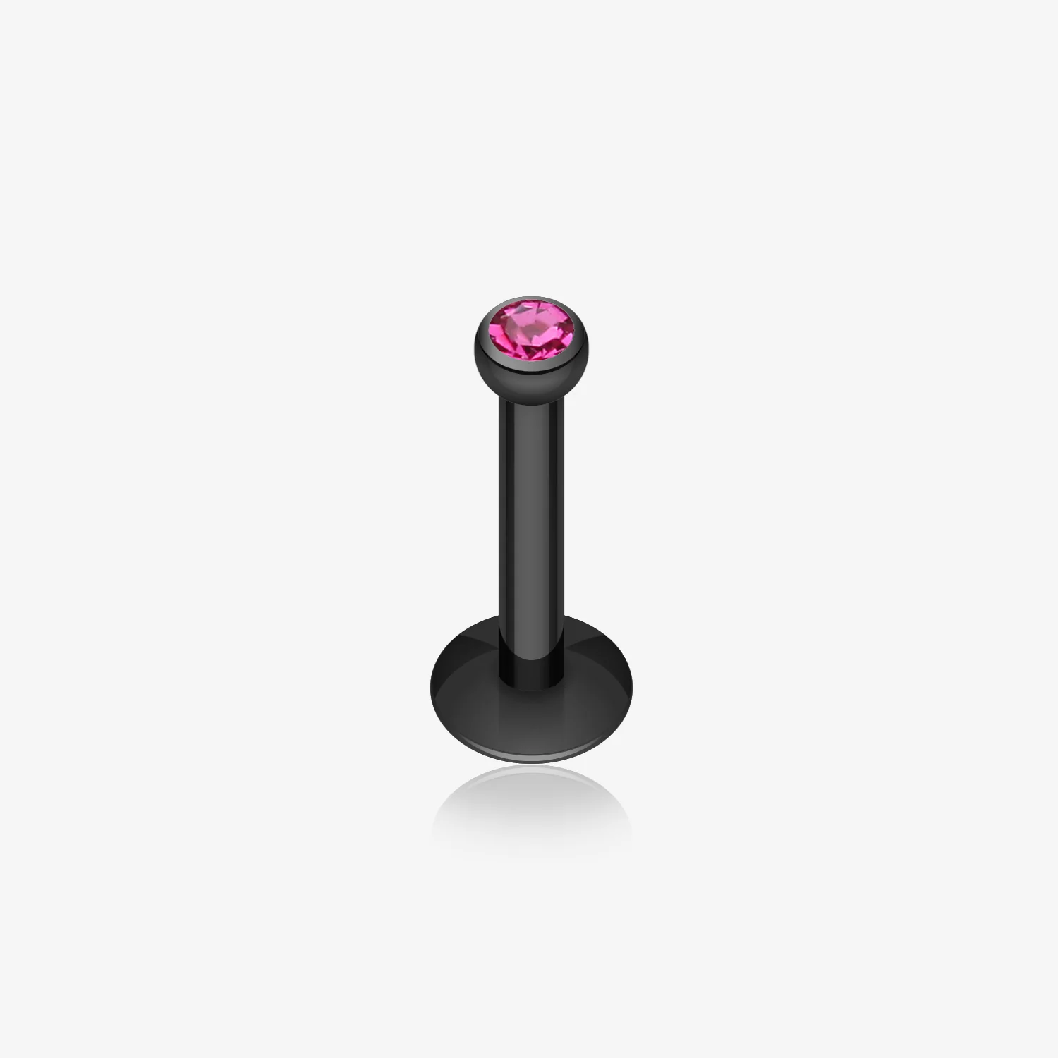 Colorline Gem Ball Internally Threaded Labret