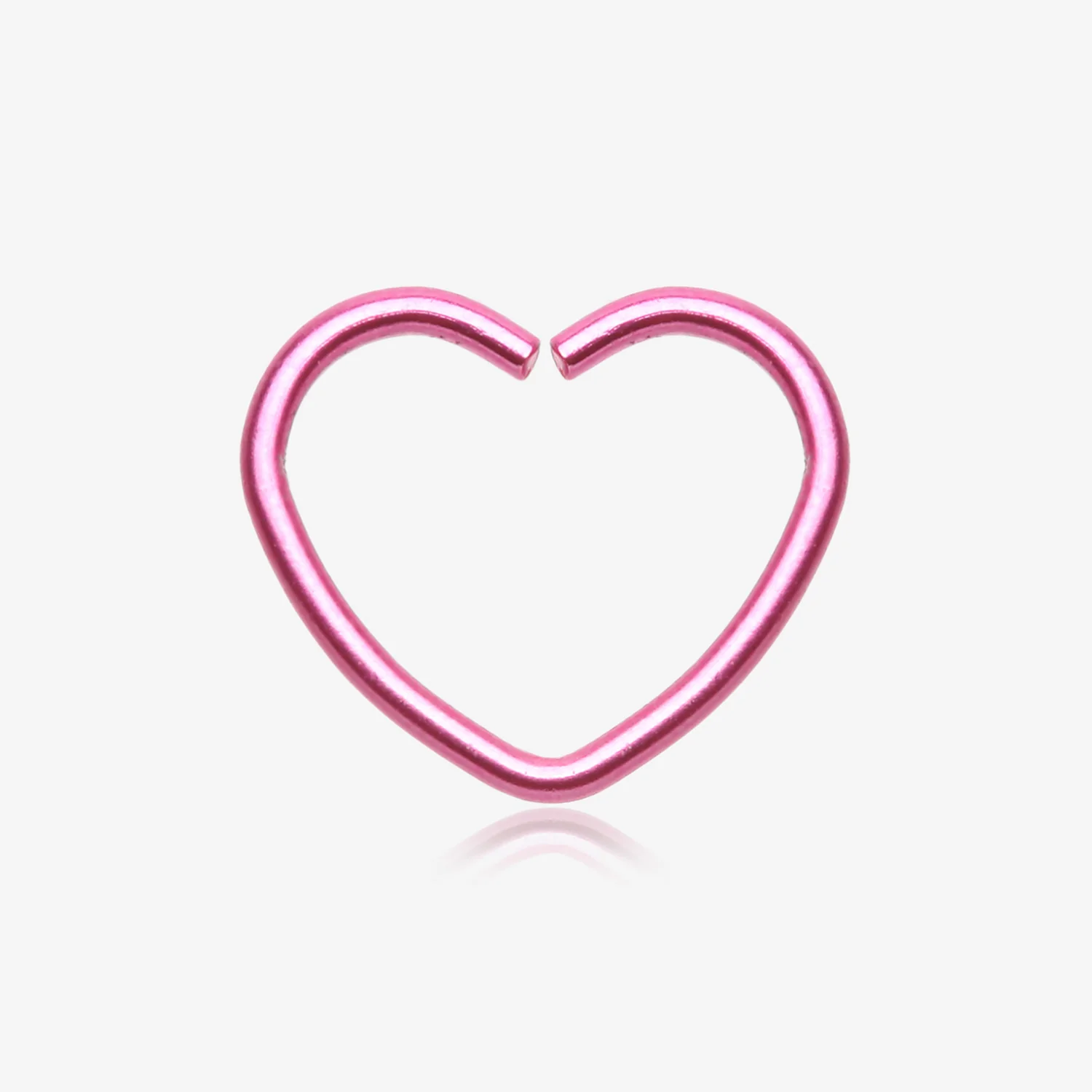 Colorline Heart Bendable Twist Hoop Ring