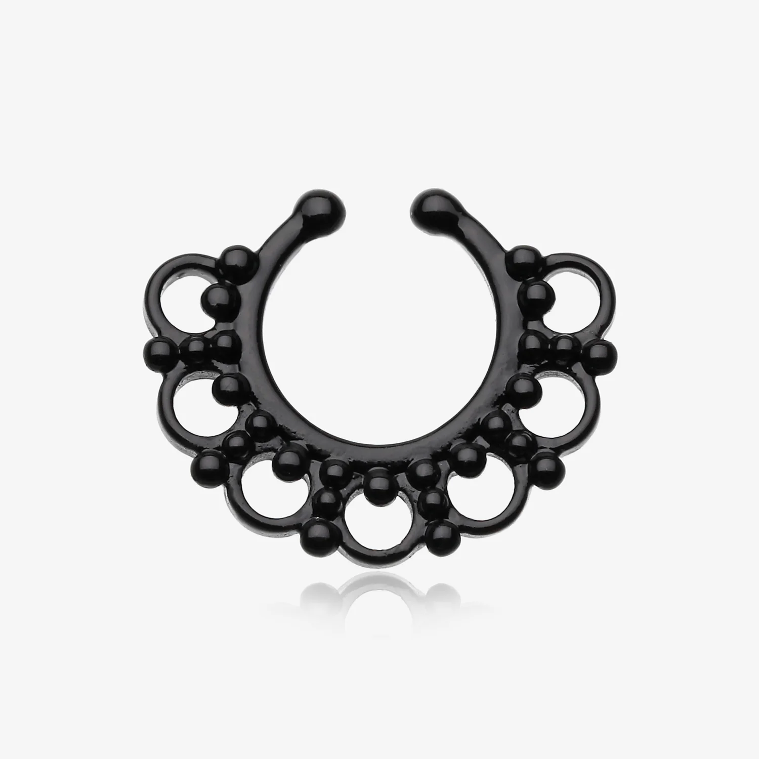 Colorline Majestic Filigree Fake Septum Clip-On Ring