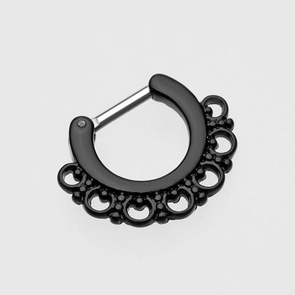 Colorline Majestic Filigree Septum Clicker - Image 3