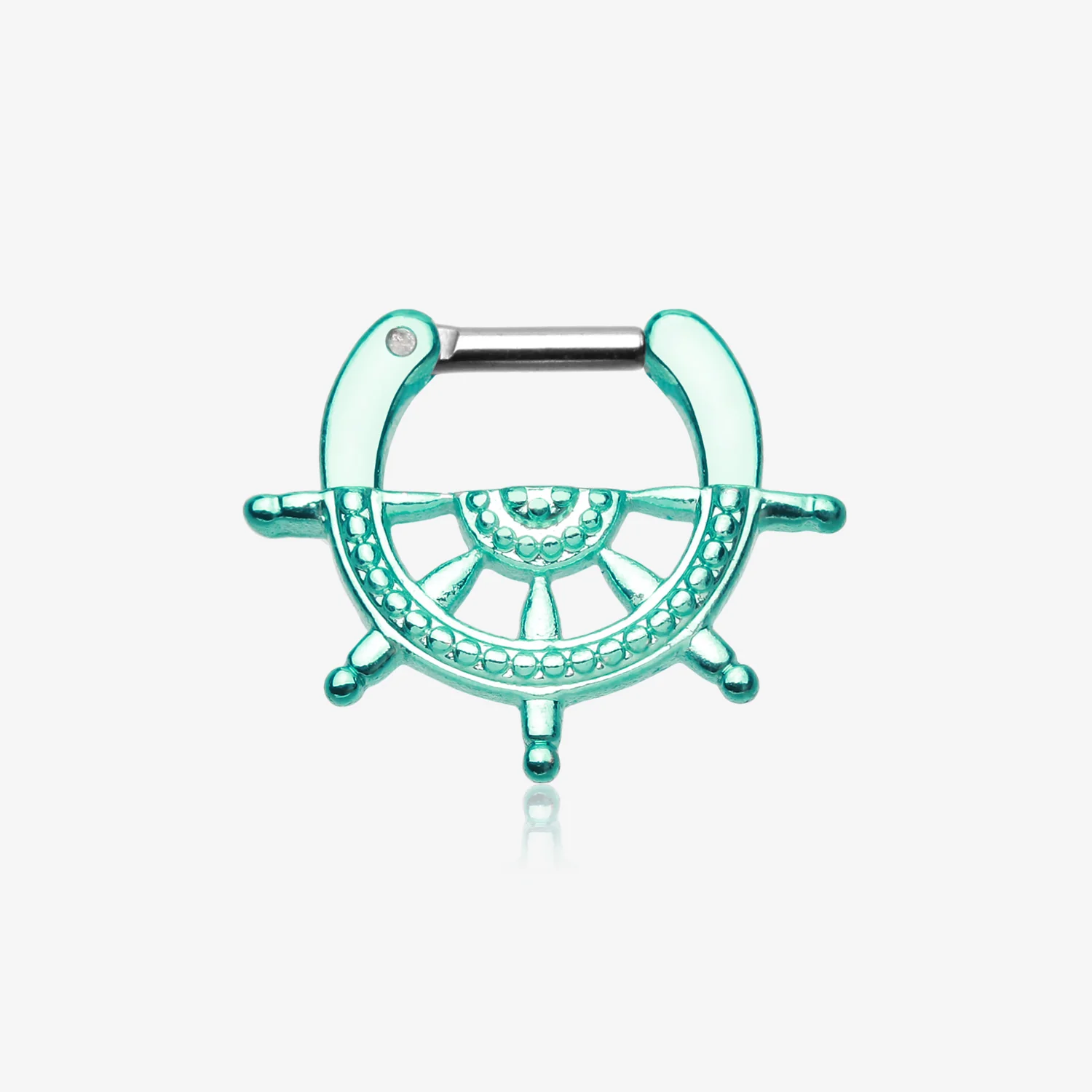 Colorline Nautical Wheel Septum Clicker