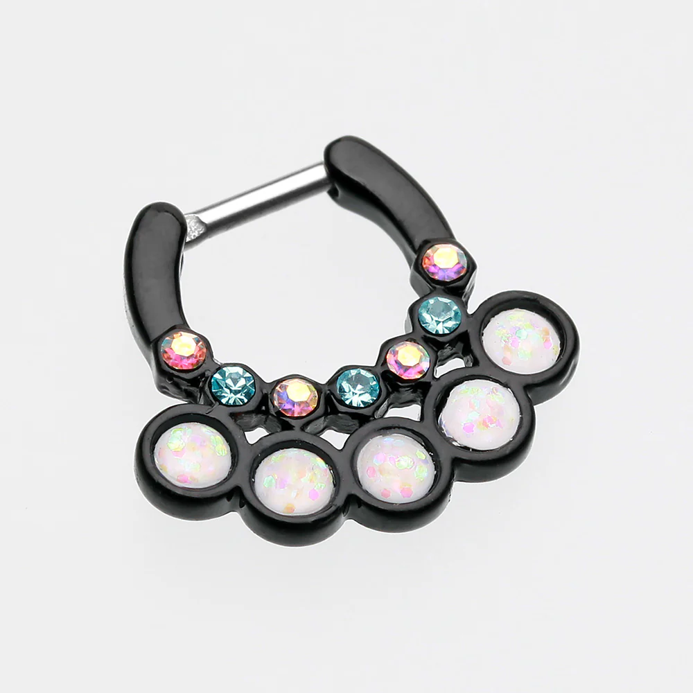 Colorline Opal Aureole Gemina Septum Clicker - Image 3