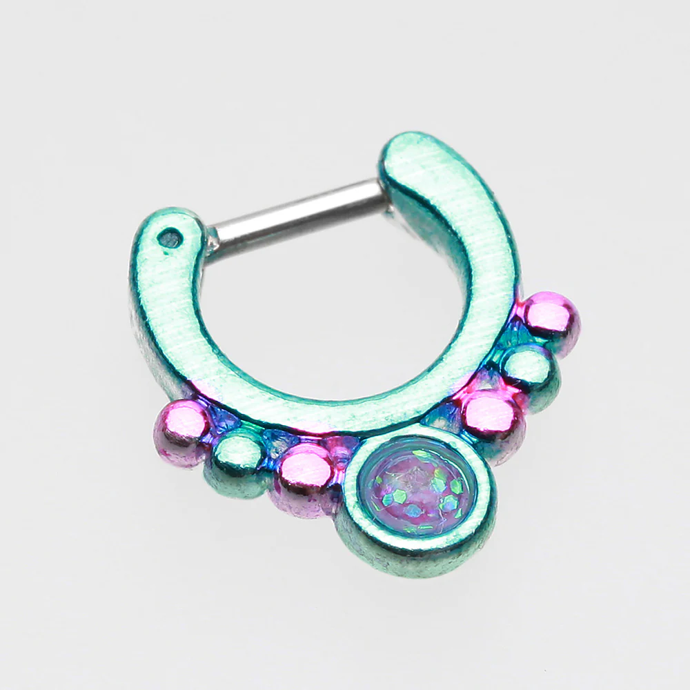 Colorline Opal Grandiose Septum Clicker - Image 3