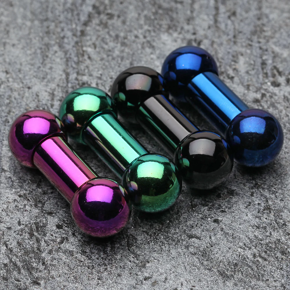 Colorline PVD Basic Steel Barbell - Image 3