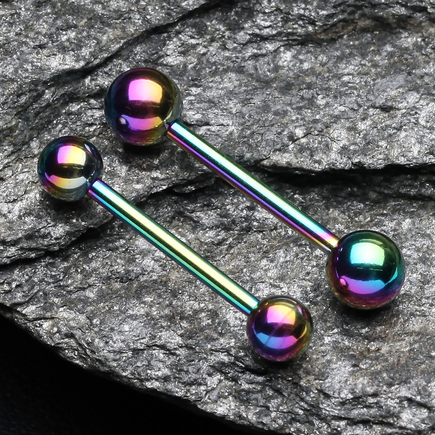 Colorline PVD Basic Steel Barbell - Image 2
