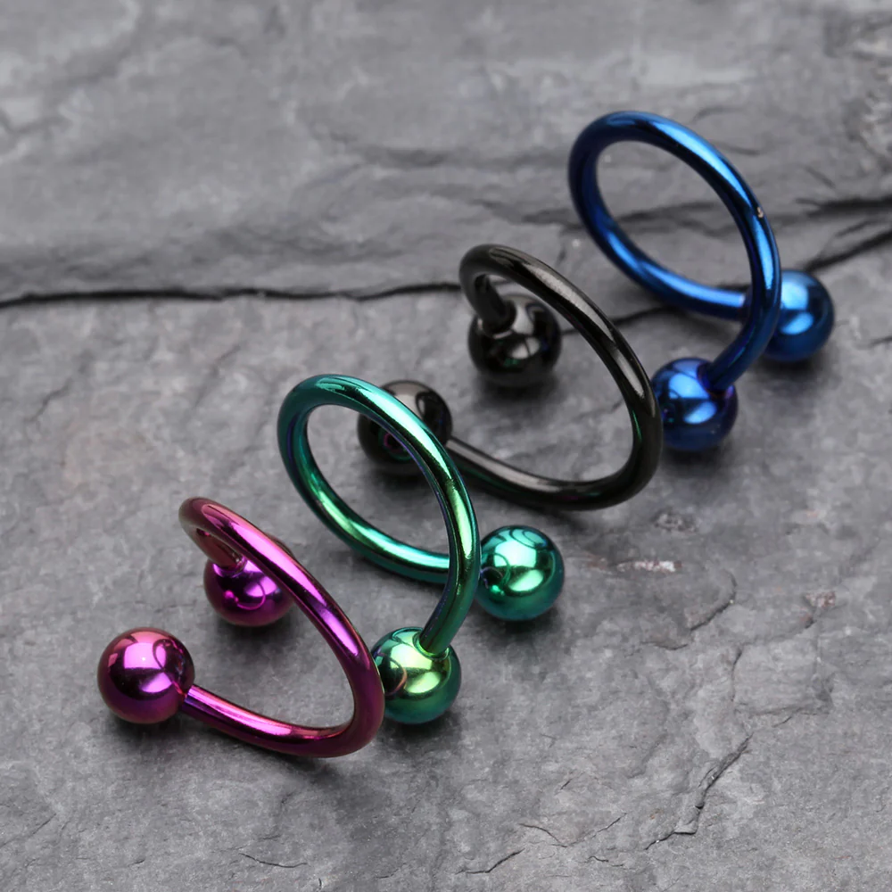 Colorline PVD Twist Spiral Ring - Image 3