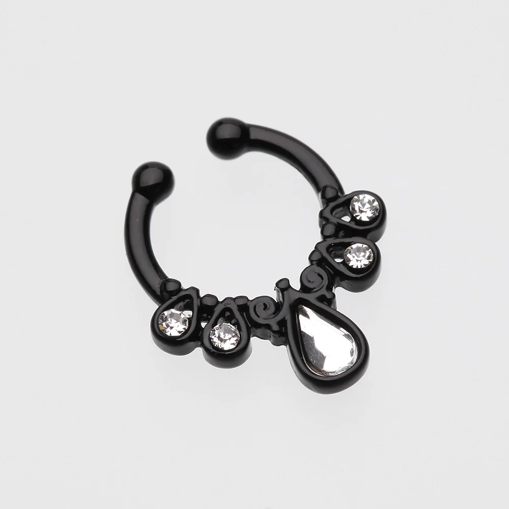 Colorline Radiant Kao Fake Septum Clip-On Ring - Image 3