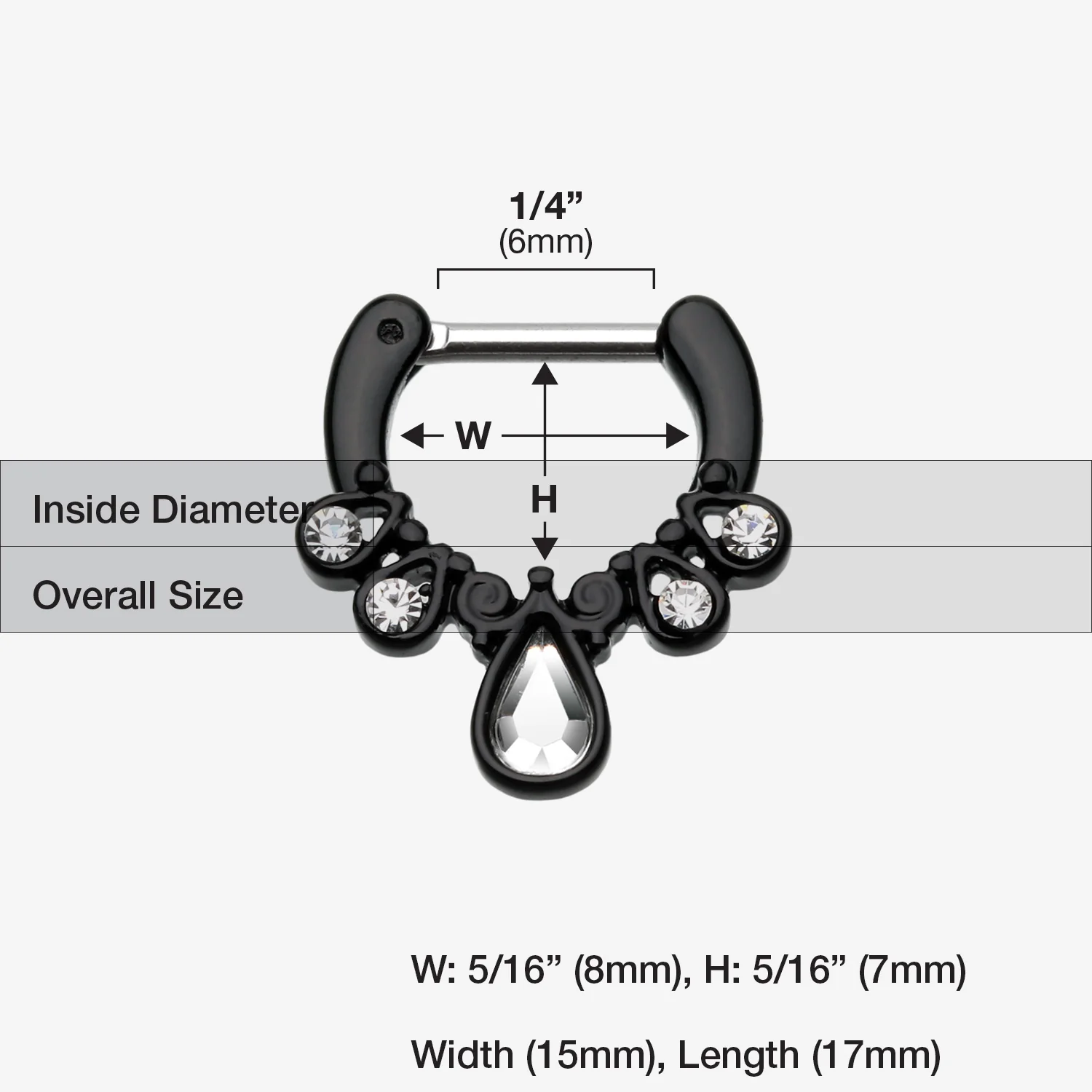 Colorline Radiant Kao Septum Clicker - Image 2