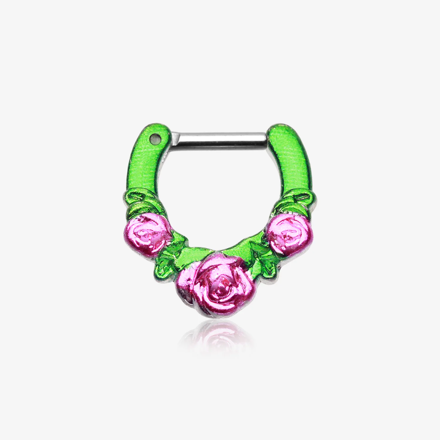 Colorline Rose Garden Icon Septum Clicker