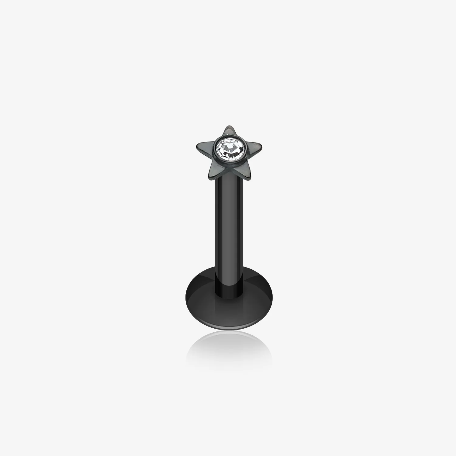 Colorline Sparkle Star Top Internally Threaded Labret
