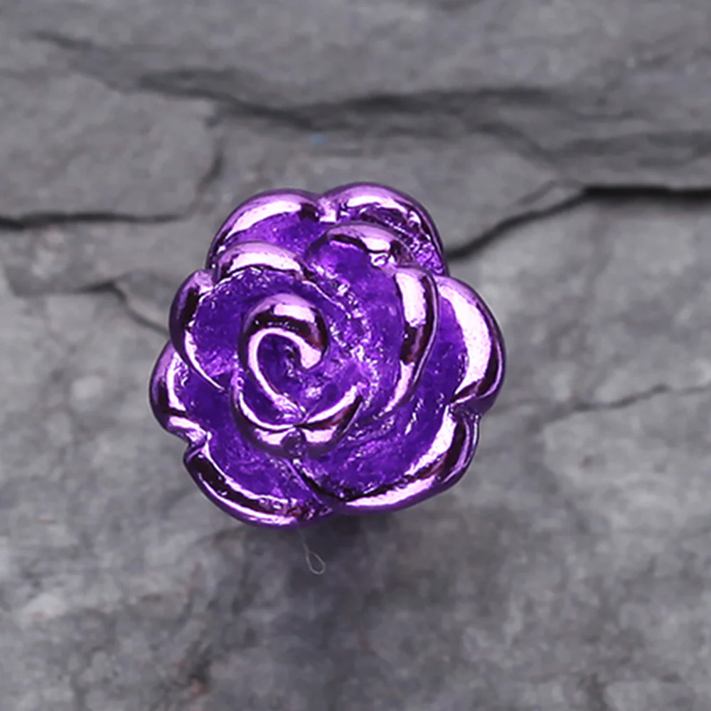 Colorline Steel Rose Cartilage Earring - Image 3