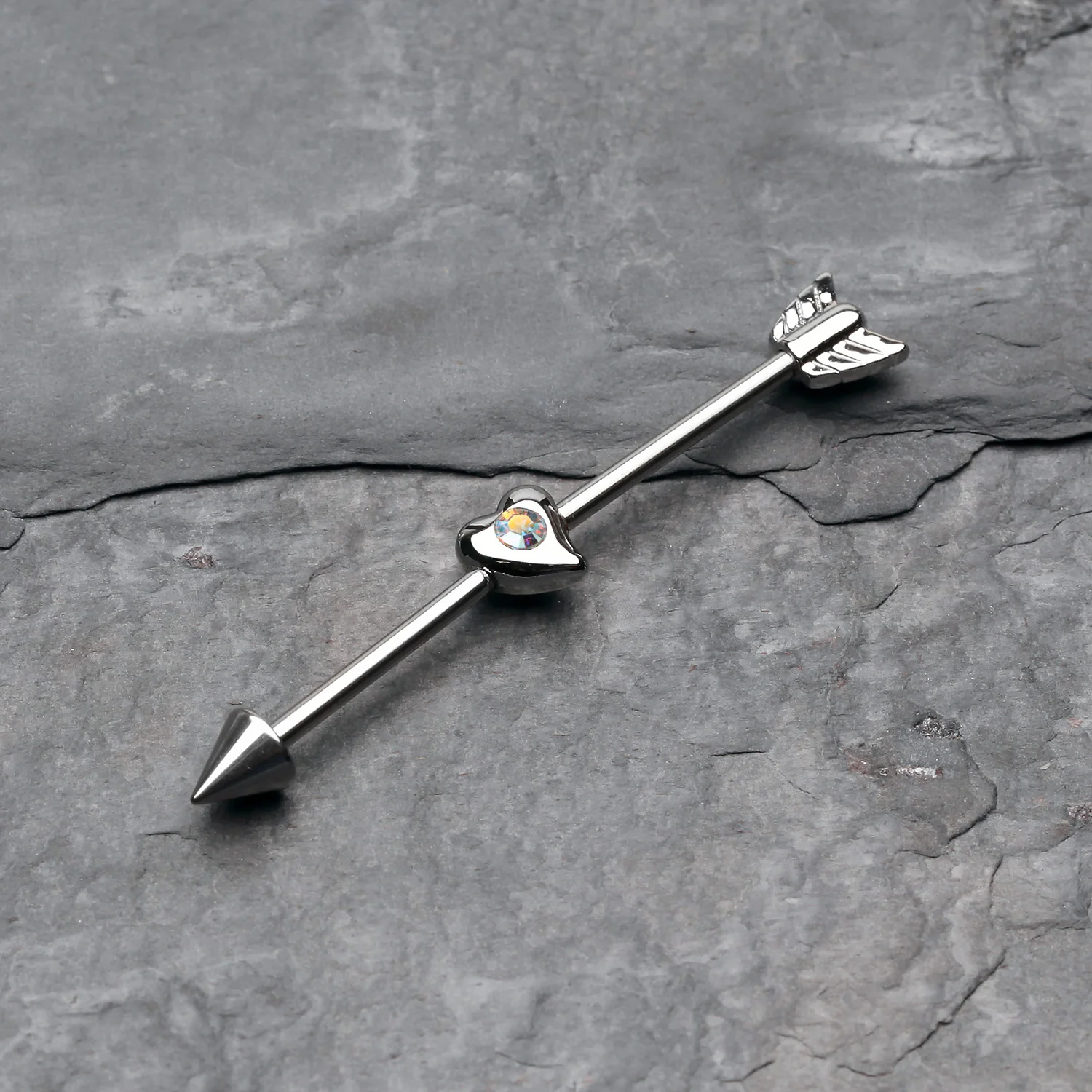 Cupid's Love Arrow Industrial Barbell - Image 2