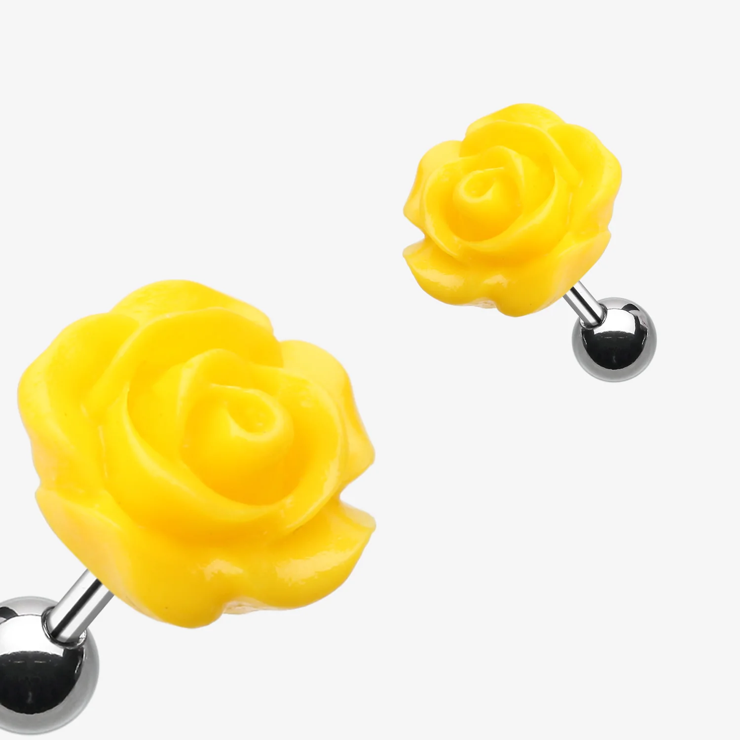 Dainty Rose Cartilage Earring - Image 2