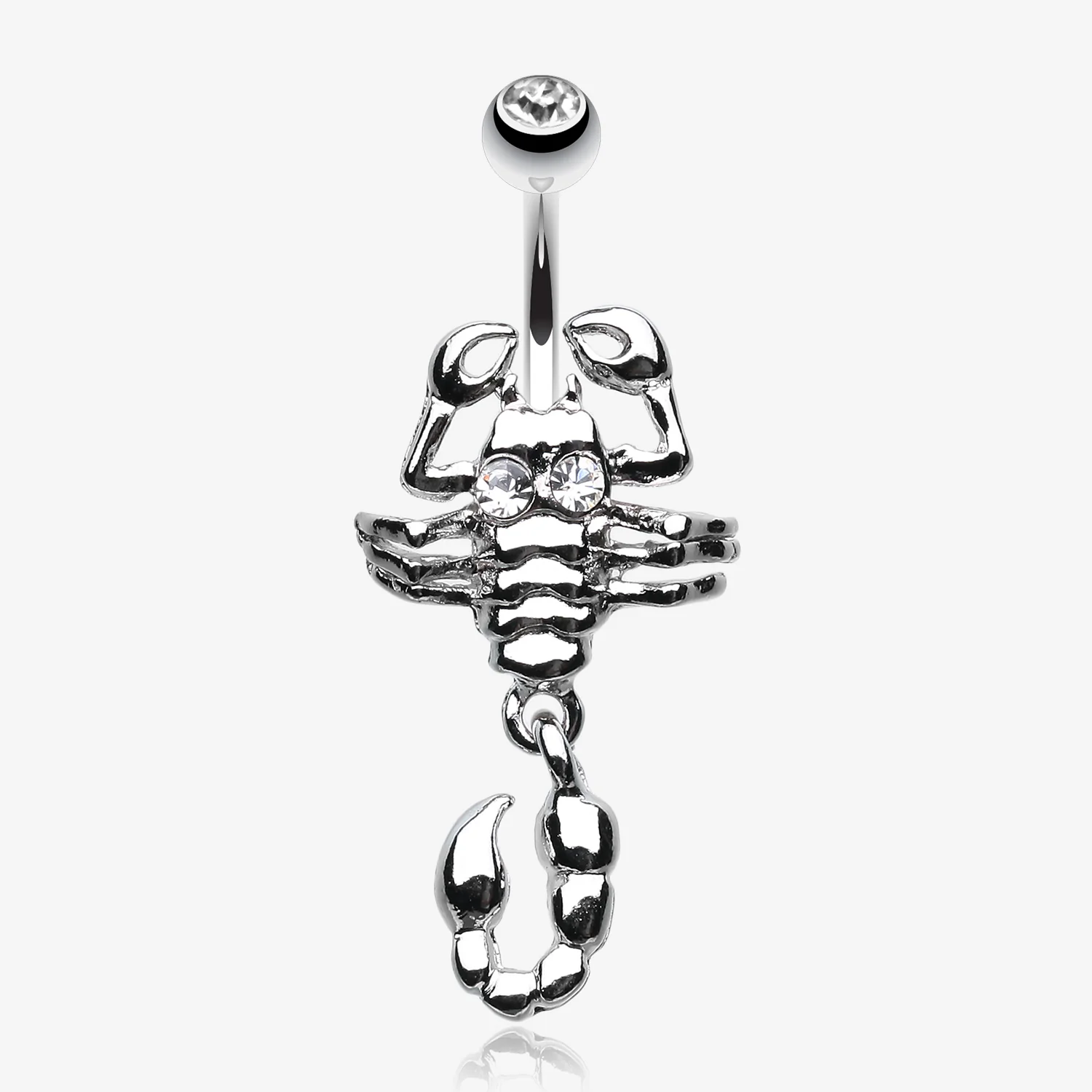 Dangling Scorpion Belly Button Ring