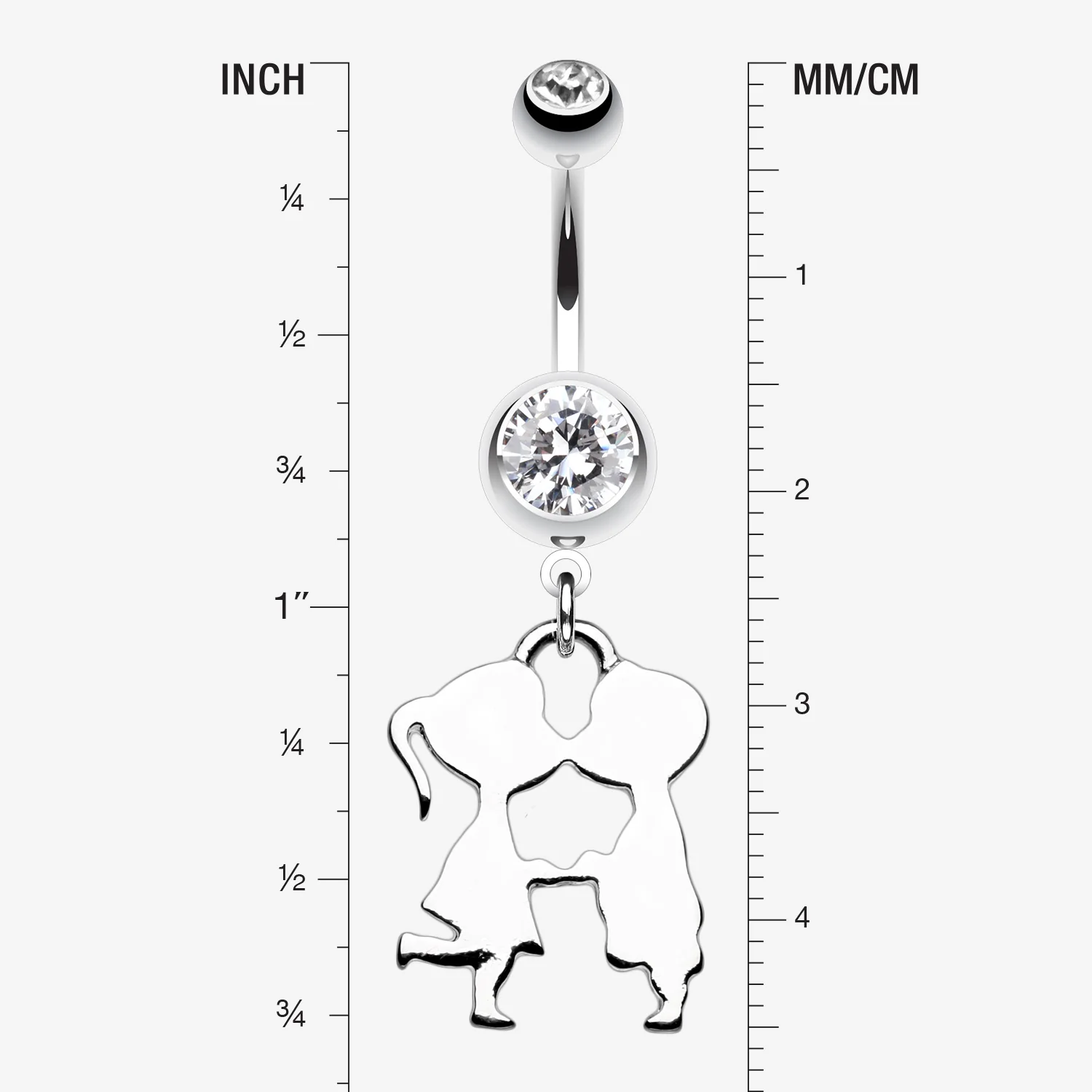 First Kiss Belly Button Ring - Image 2