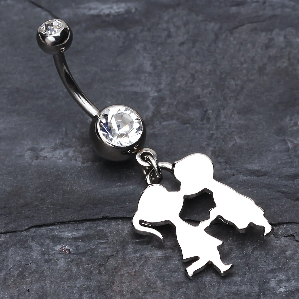 First Kiss Belly Button Ring - Image 3