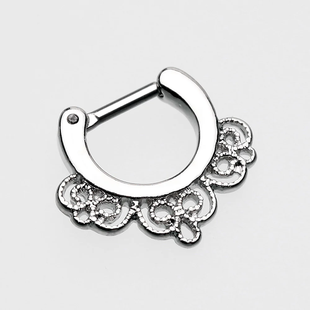 Florid Filigree Septum Clicker - Image 3