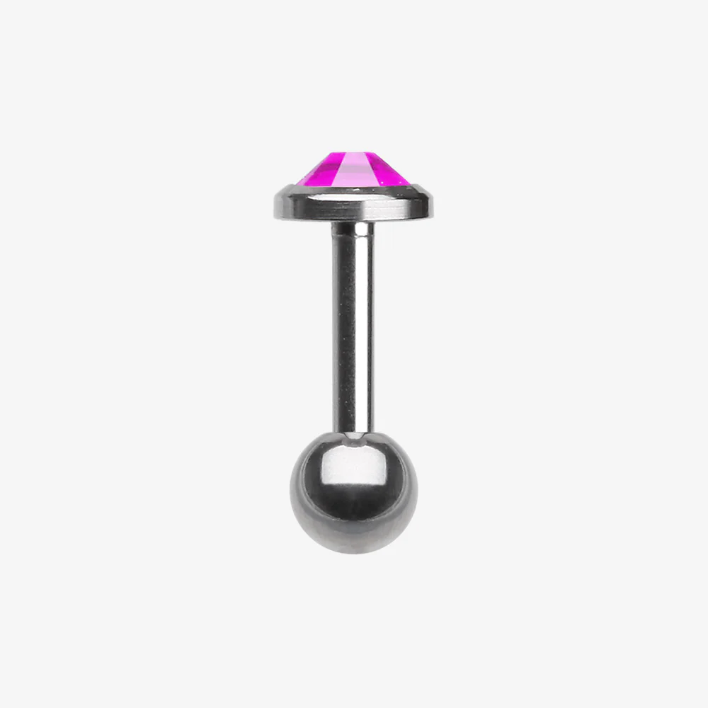 Gem Sparkle Cartilage Tragus Earring - Image 4