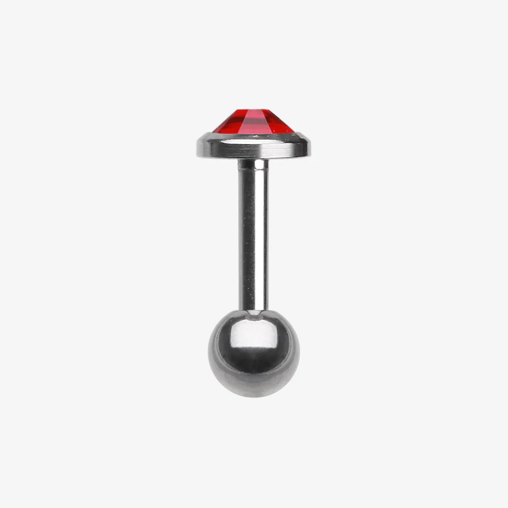 Gem Sparkle Cartilage Tragus Earring - Image 4