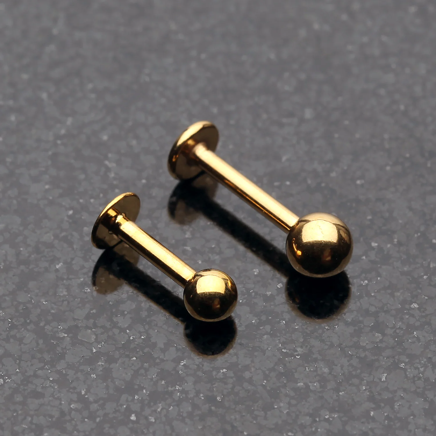 Gold Plated Basic Steel Labret - Image 2