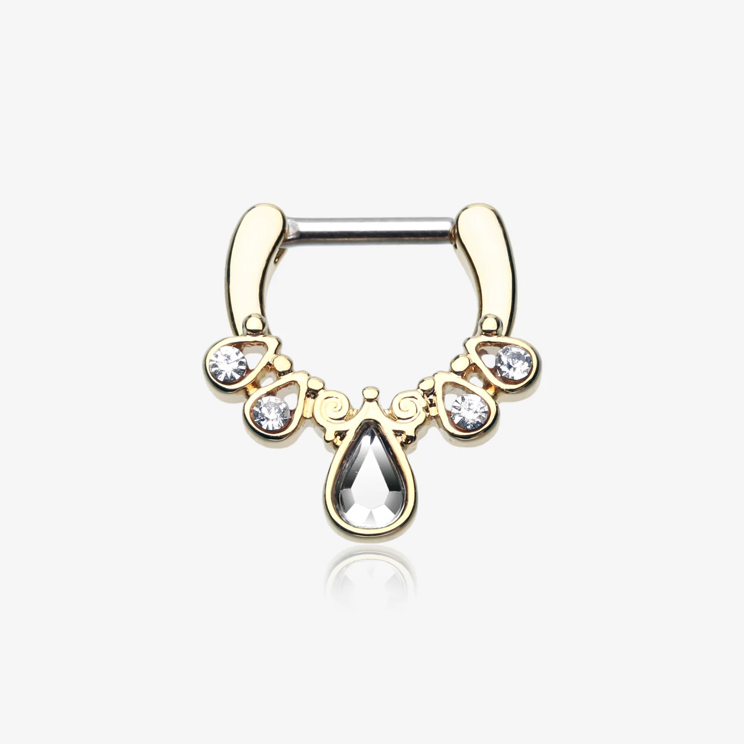 Golden Radiant Kao Septum Clicker