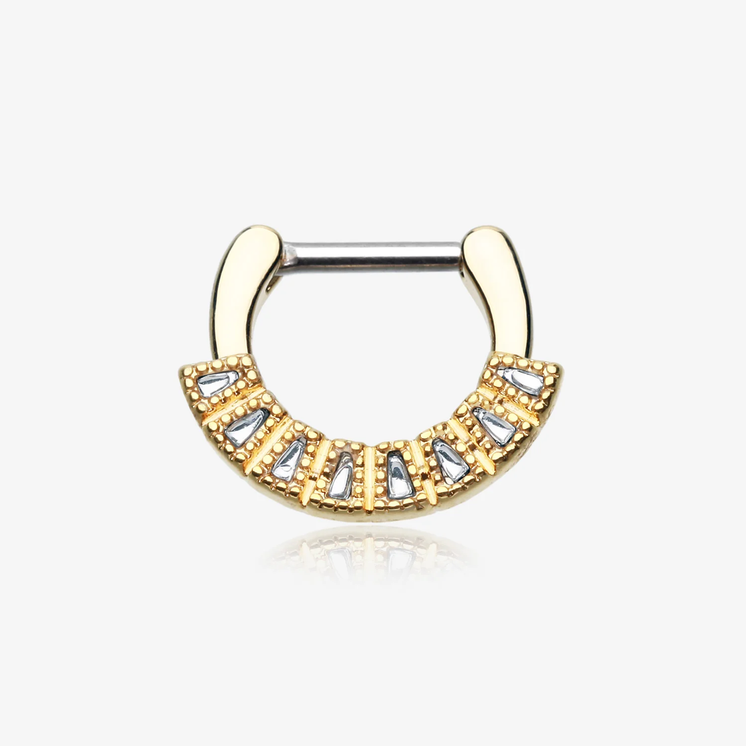 Golden Sabre Arc Septum Clicker