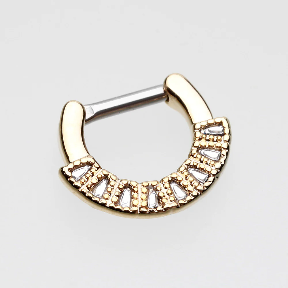Golden Sabre Arc Septum Clicker - Image 3