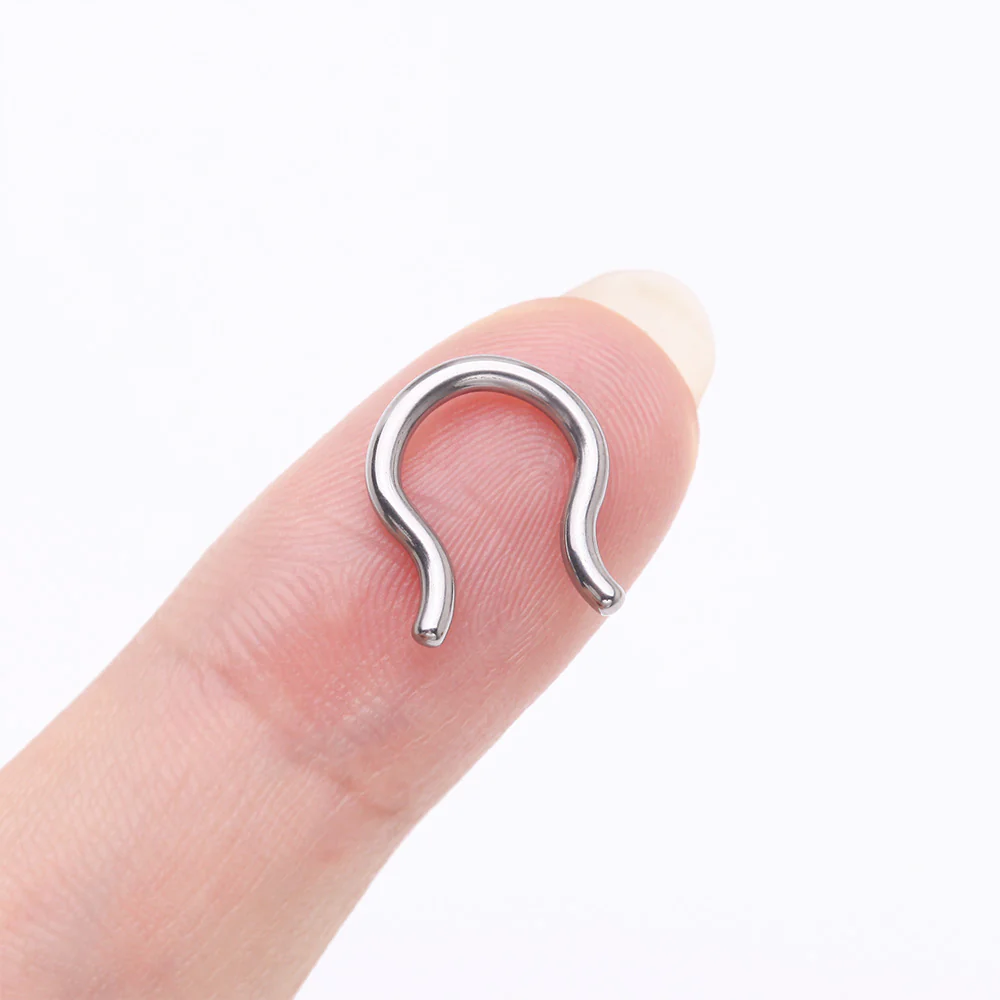 Implant Grade Titanium Basic Septum Retainer - Image 3