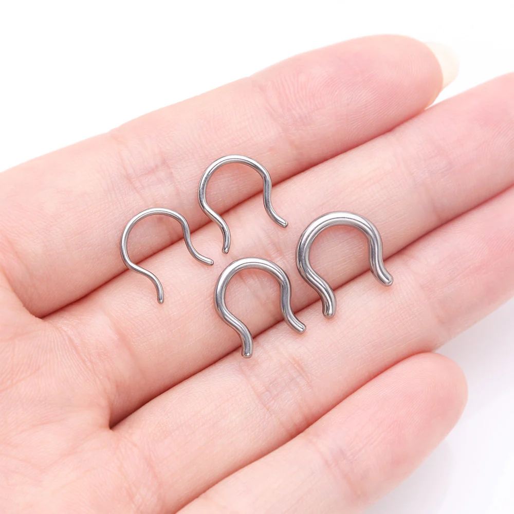 Implant Grade Titanium Basic Septum Retainer - Image 4